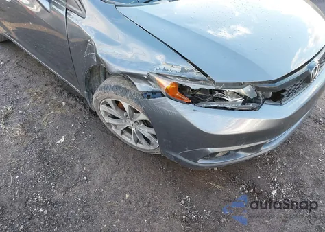 2012 Honda Civic Si из США, поврежденный, VIN 2HGFB6E53CH702486